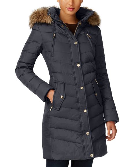 michael kors long down parka|MICHAEL Michael Kors Jackets and Coats for Women .